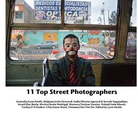 11 Top Street Photographers 100 page book created by Lynn Smith